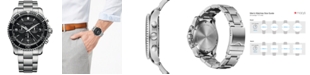 Victorinox Swiss Army Men's Chronograph Maverick Stainless Steel Bracelet Watch 43mm 241695